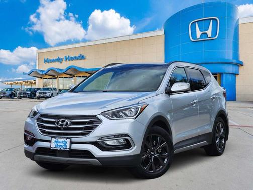 Sparkling Silver 2018 Hyundai Santa Fe Sport 2.0L Turbo Ultimate