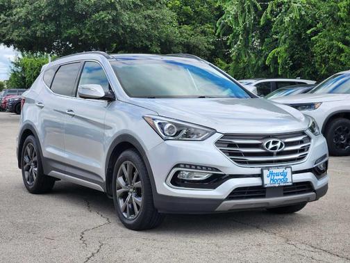 Sparkling Silver 2018 Hyundai Santa Fe Sport 2.0L Turbo Ultimate