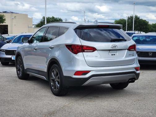 Sparkling Silver 2018 Hyundai Santa Fe Sport 2.0L Turbo Ultimate
