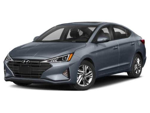 Portofino Gray 2020 Hyundai ELANTRA SEL