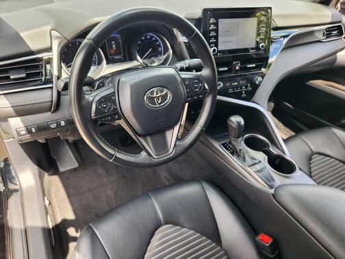 Midnight Black Metallic 2023 Toyota Camry SE