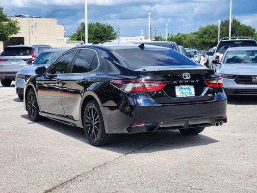 Midnight Black Metallic 2023 Toyota Camry SE