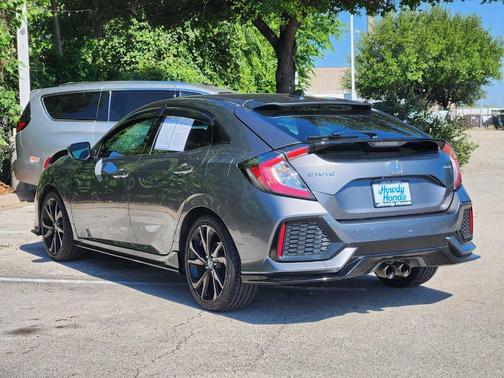 Gray 2018 Honda Civic Sport