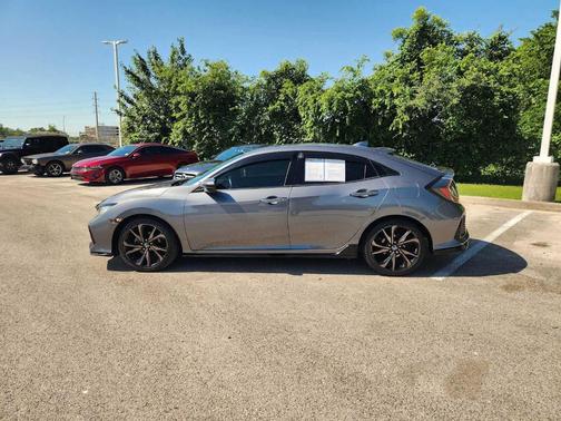Gray 2018 Honda Civic Sport
