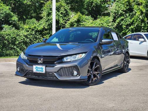Gray 2018 Honda Civic Sport