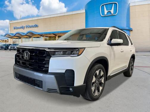 Platinum White Pearl 2026 Honda Pilot Elite