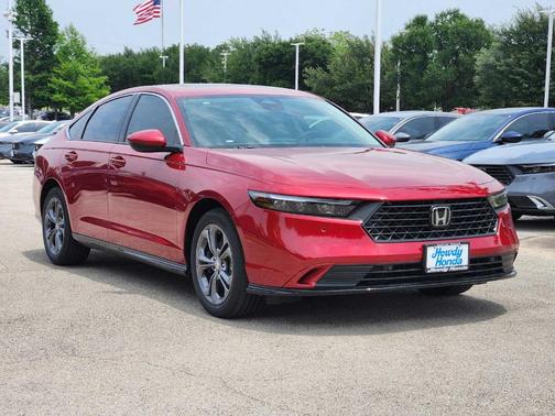 Radiant Red Metallic 2026 Honda Accord Hybrid EX-L