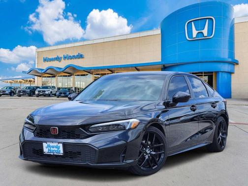 Crystal Black Pearl 2025 Honda Civic Sport