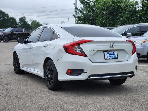 Platinum White Pearl 2020 Honda Civic LX