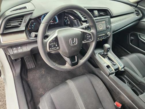 Platinum White Pearl 2020 Honda Civic LX