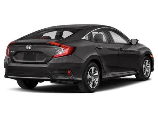 Platinum White Pearl 2020 Honda Civic LX