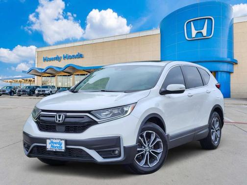 Platinum White Pearl 2021 Honda CR-V EX