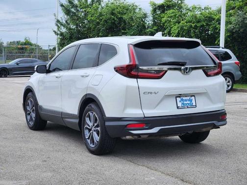 Platinum White Pearl 2021 Honda CR-V EX