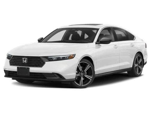 Platinum White Pearl 2023 Honda Accord Hybrid Sport