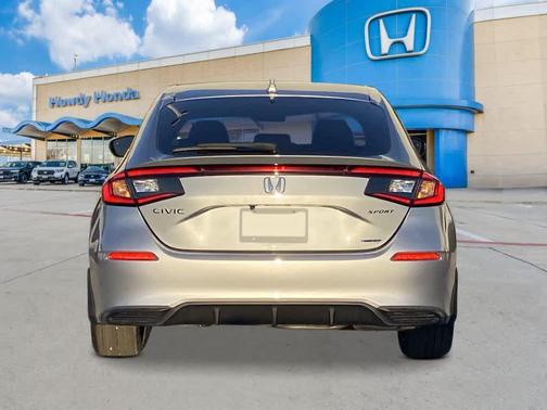 Solar Silver Metallic 2026 Honda Civic Hybrid Sport
