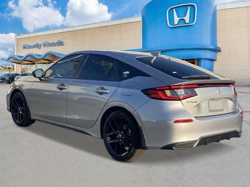 Solar Silver Metallic 2026 Honda Civic Hybrid Sport