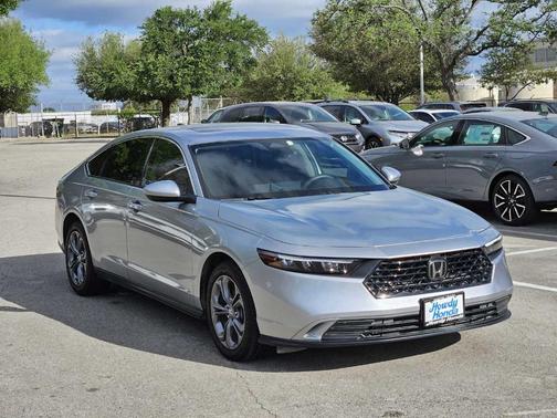Solar Silver Metallic 2024 Honda Accord EX