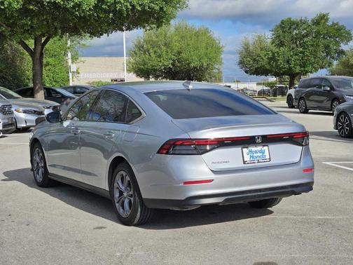 Solar Silver Metallic 2024 Honda Accord EX