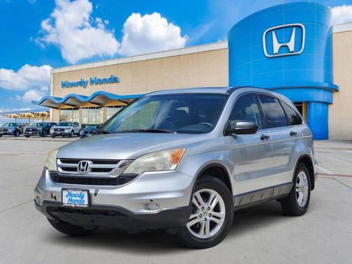 Silver 2010 Honda CR-V EX