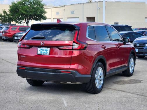 Radiant Red Metallic 2025 Honda CR-V EX-L