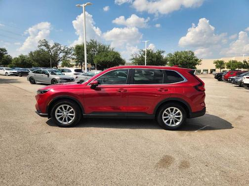 Radiant Red Metallic 2025 Honda CR-V EX-L