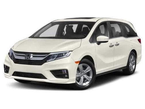 White Diamond Pearl 2019 Honda Odyssey EX-L