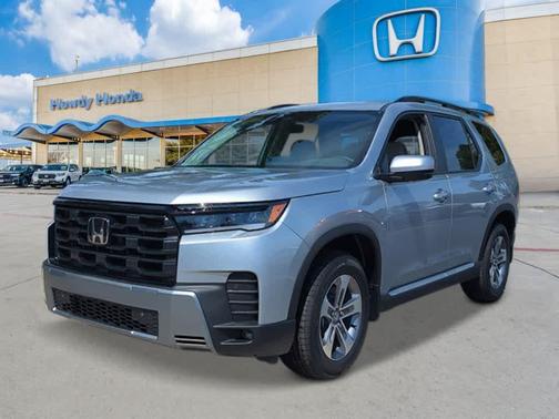 Solar Silver Metallic 2026 Honda Pilot EX-L