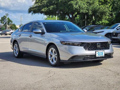 Solar Silver Metallic 2025 Honda Accord LX