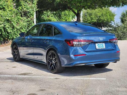 Blue Lagoon 2025 Honda Civic Hybrid
