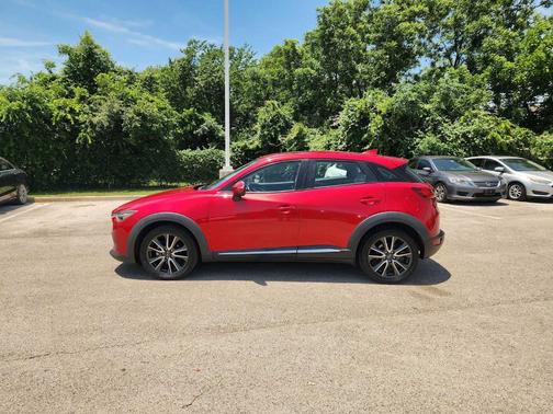 Soul Red Metallic 2017 Mazda CX-3 Grand Touring