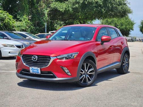 Soul Red Metallic 2017 Mazda CX-3 Grand Touring
