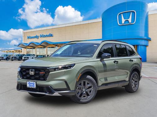 Ash Green 2026 Honda CR-V Hybrid TrailSport