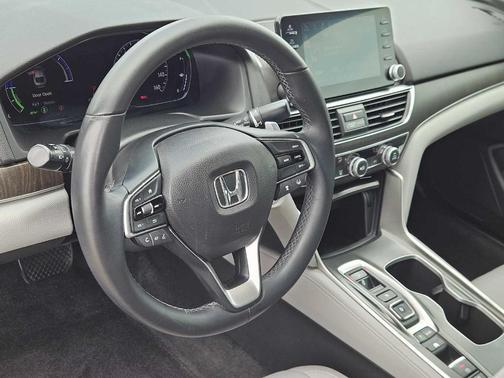 Lunar Silver Metallic 2018 Honda Accord Hybrid EX-L
