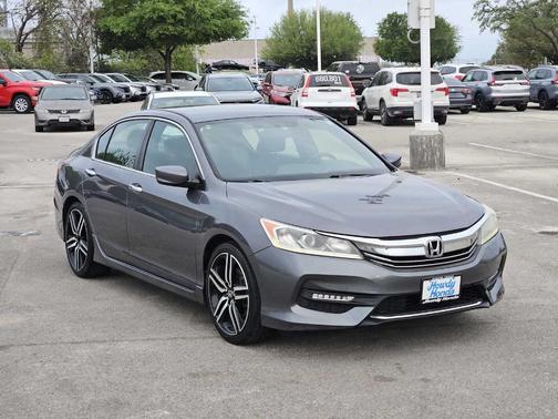 Gray 2017 Honda Accord Sport