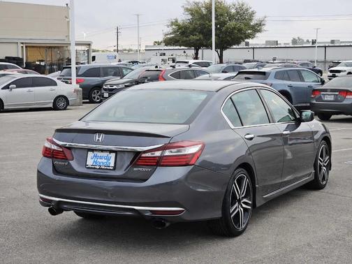 Gray 2017 Honda Accord Sport