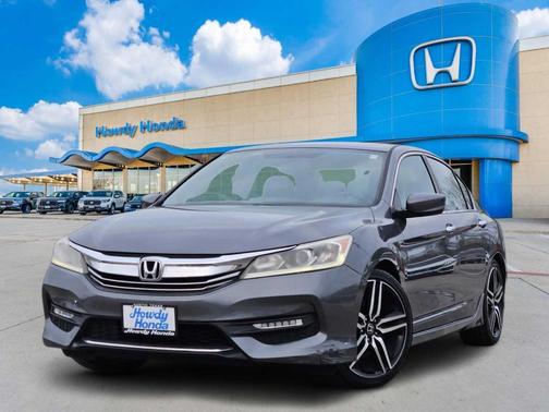 Gray 2017 Honda Accord Sport