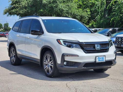 Platinum White Pearl 2022 Honda Pilot Sport