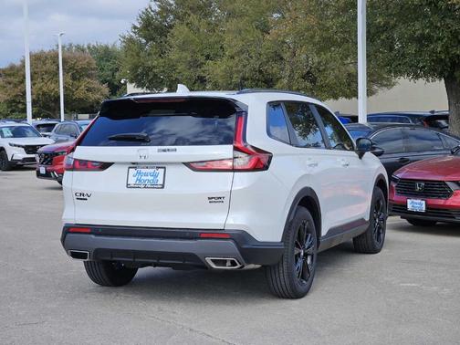 Platinum White Pearl 2026 Honda CR-V Hybrid Sport Touring