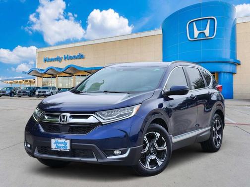 Obsidian Blue Pearl 2019 Honda CR-V Touring