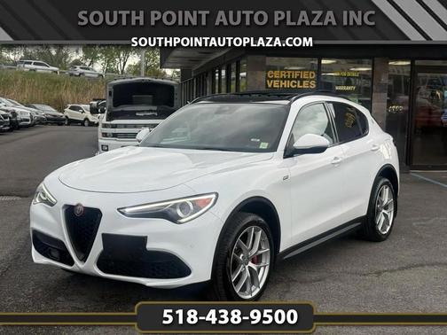 Alfa White 2019 Alfa Romeo Stelvio Ti Sport