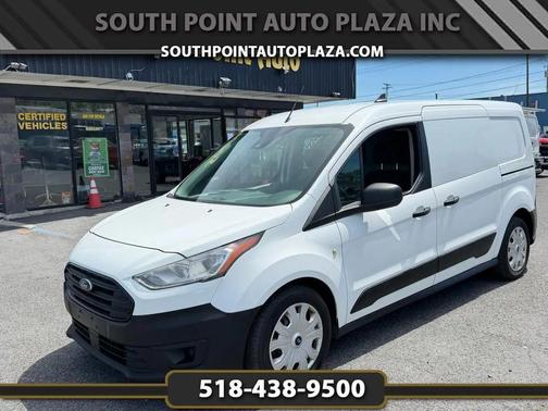 Frozen White 2020 Ford Transit Connect XL Cargo Van
