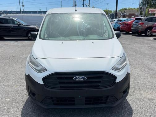 Frozen White 2020 Ford Transit Connect XL Cargo Van