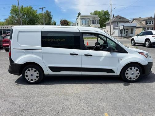 Frozen White 2020 Ford Transit Connect XL Cargo Van
