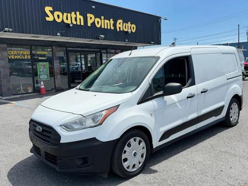 Frozen White 2020 Ford Transit Connect XL Cargo Van