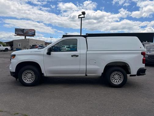Summit White 2023 Chevrolet Silverado 1500 WT