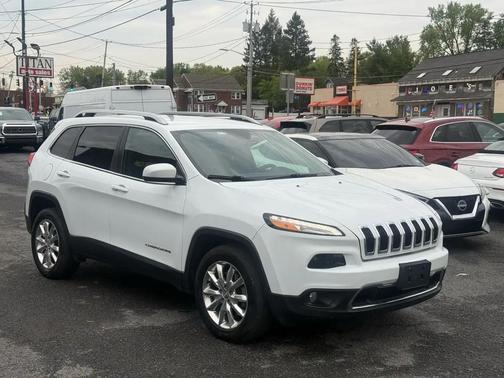 Bright White 2016 Jeep Cherokee Limited
