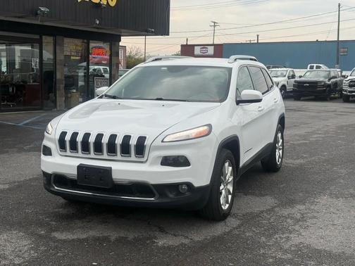 Bright White 2016 Jeep Cherokee Limited