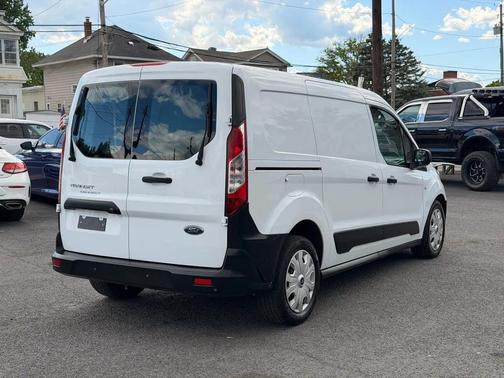 Frozen White 2022 Ford Transit Connect XL Cargo Van