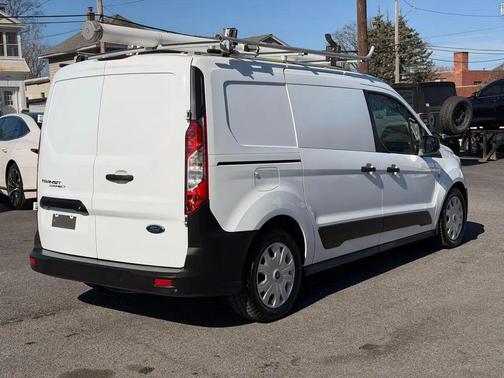 Frozen White 2020 Ford Transit Connect XL Cargo Van