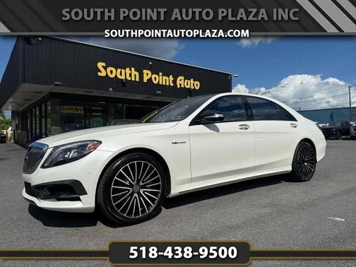 White 2015 Mercedes-Benz S-Class 4MATIC